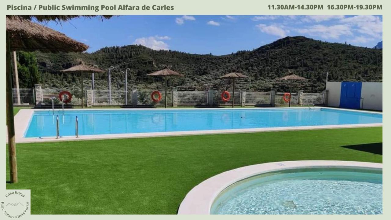 Casa Rural Parc Natural Dels Ports Alfara de Carles エクステリア 写真